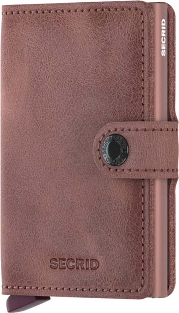 Secrid Secrid Miniwallet Vintage Mauve Unisex - Novčanik Secrid - Roza - MV-Mauve-One-size - Size: One size