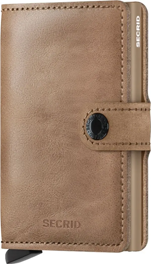 Secrid Secrid Miniwallet Vintage Taupe Unisex - Novčanik Secrid - Smeđa - MV-Taupe-One-size - Size: One size