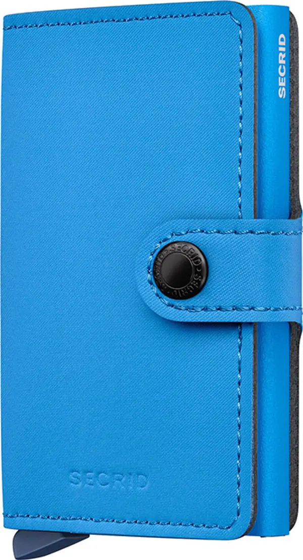 Secrid Secrid Miniwallet Yard powder Ultra Blue Unisex - Novčanik Secrid - Plava - MYp-Ultra-Blue-One-size - Size: One size