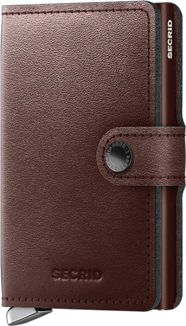 Secrid Secrid Premium Miniwallet Dusk Dark Brown Unisex - Novčanik Secrid - Smeđa - MDu-Dark-Brown-One-size - Size: One size