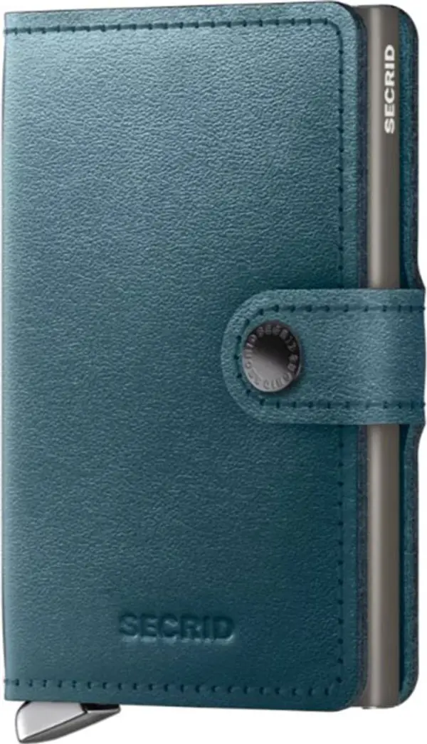 Secrid Secrid Premium Miniwallet Dusk Teal Unisex - Novčanik Secrid - Plava - MDu-Teal-One-size - Size: One size
