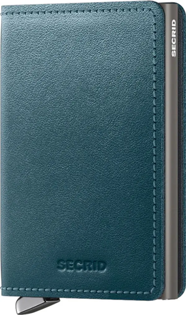 Secrid Secrid Premium Slimwallet Dusk Teal Unisex - Novčanik Secrid - Plava - SDu-Teal-One-size - Size: One size