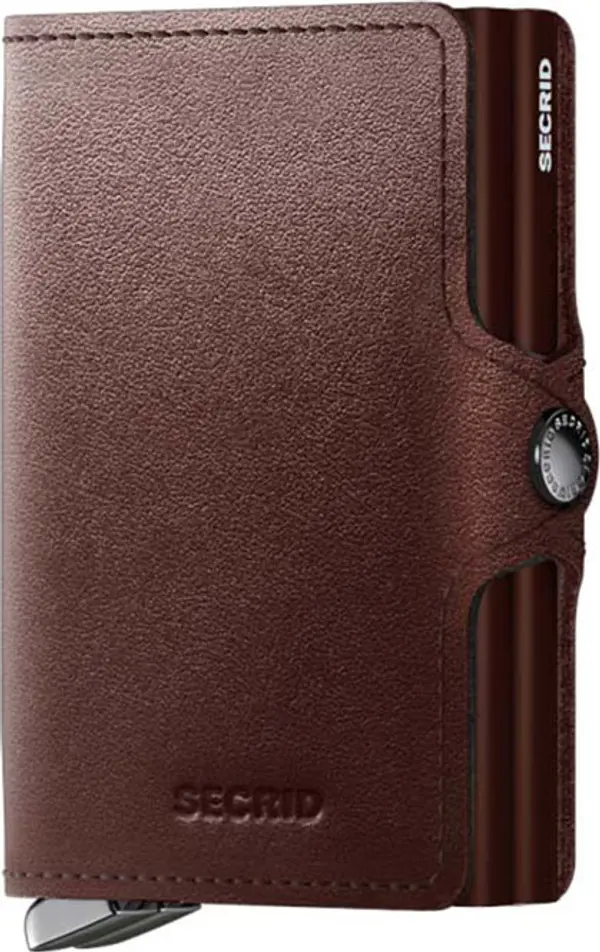 Secrid Secrid Premium Twinwallet Dusk Dark Brown Unisex - Novčanik Secrid - Smeđa - TDu-Dark-Brown-One-size - Size: One size