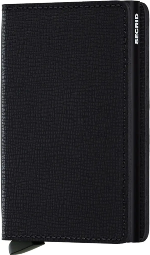 Secrid Secrid Slimwallet Crisple Black Unisex - Novčanik Secrid - Crna - SC-Black-One-size - Size: One size