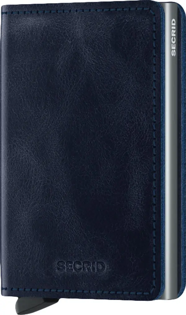Secrid Secrid Slimwallet Vintage Blue Unisex - Novčanik Secrid - Plava - SV-Blue-One-size - Size: One size