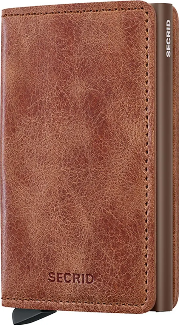 Secrid Secrid Slimwallet Vintage Cognac-Brown Unisex - Novčanik Secrid - Smeđa - SV-Cognac-Brown-One-size - Size: One size