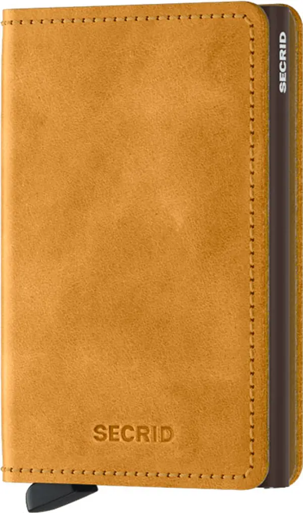 Secrid Secrid Slimwallet Vintage Ochre Unisex - Novčanik Secrid - Narančasta - SV-Ochre-One-size - Size: One size