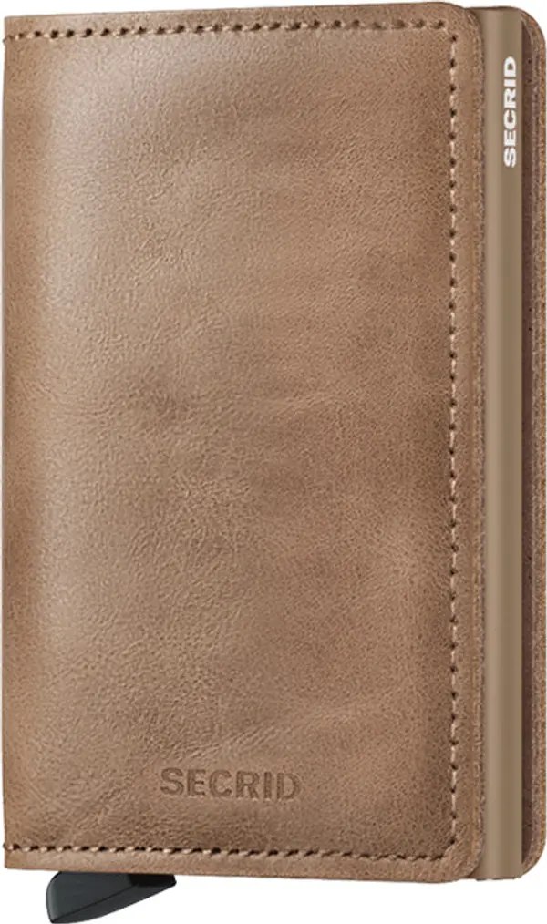 Secrid Secrid Slimwallet Vintage Taupe Unisex - Novčanik Secrid - Svijetlo smeđa - SV-Taupe-One-size - Size: One size