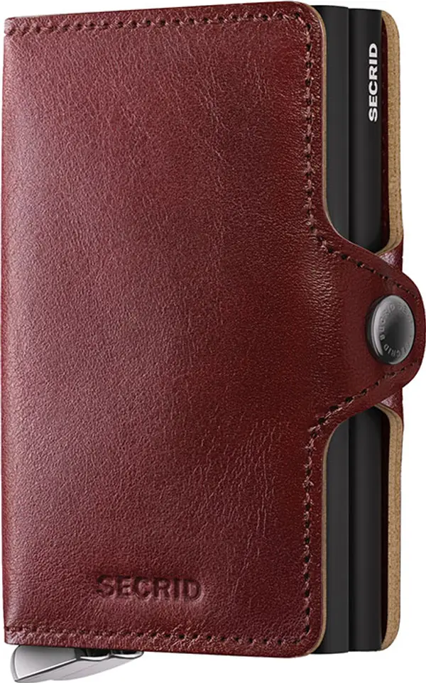 Secrid Secrid Twinwallet Basco Brown Unisex - Novčanik Secrid - Smeđa - TBc-Brown-One-size - Size: One size