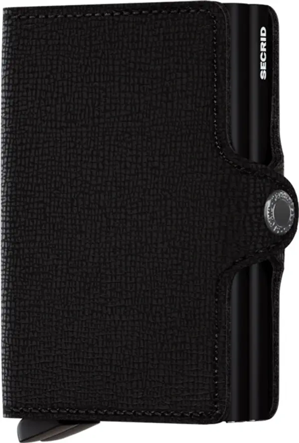 Secrid Secrid Twinwallet Crisple Black Unisex - Novčanik Secrid - Crna - TC-Black-One-size - Size: One size