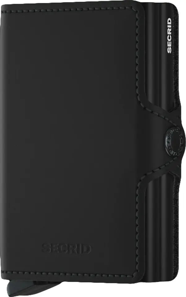 Secrid Secrid Twinwallet Matte Black Unisex - Novčanik Secrid - Crna - TM-Black-One-size - Size: One size
