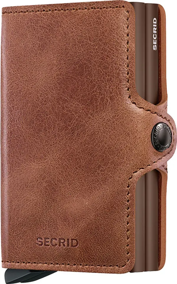 Secrid Secrid Twinwallet Vintage Cognac-Brown Unisex - Novčanik Secrid - Smeđa - TV-Cognac-Brown-One-size - Size: One size