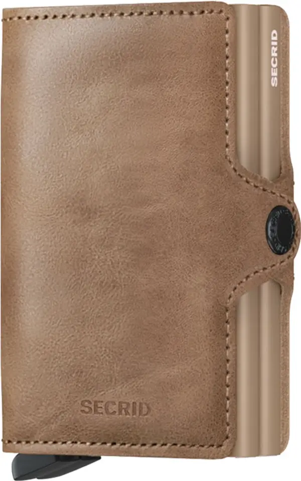 Secrid Secrid Twinwallet Vintage Taupe Unisex - Novčanik Secrid - Smeđa - TV-Taupe-One-size - Size: One size