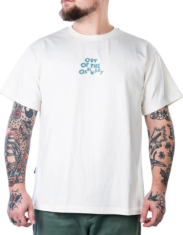 Shooos Shooos Out Of The Ordinary Tee Unisex - Majice Shooos - Bijela - 2025-OOO-S - Size: S