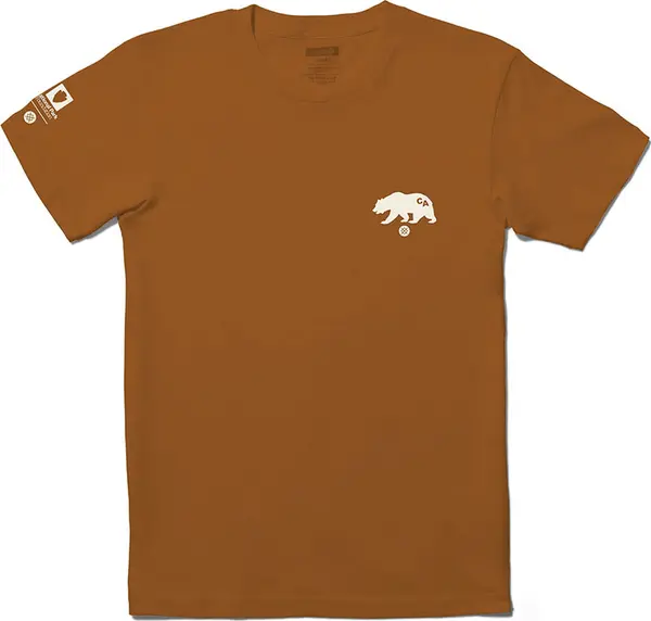 Stance Stance National Park Yosemite SS Muškarci - Majice Stance - Smeđa - A3SS1C25NA-SPI-M - Size: M