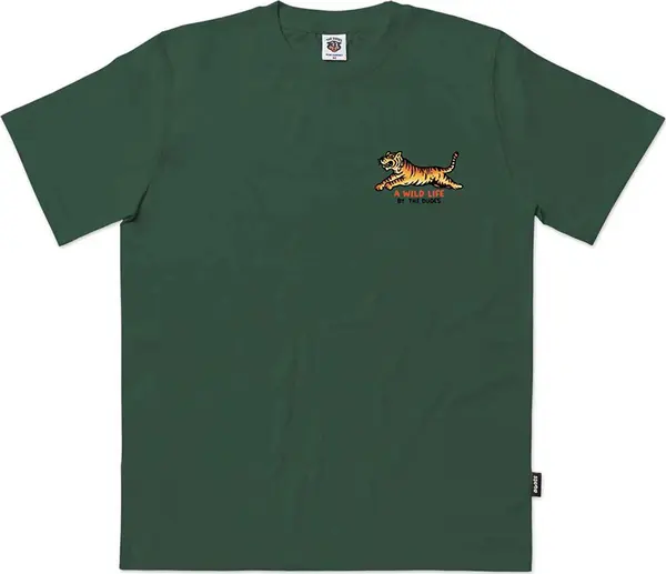 The Dudes The Dudes A Wild Life Classic Premium T-Shirt Muškarci - Majice The Dudes - Zelena - 10024671-M - Size: M