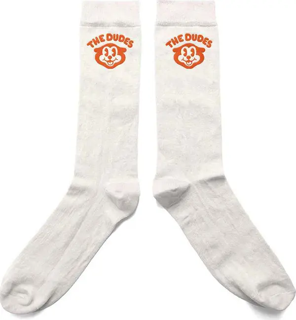 The Dudes The Dudes Bear Tennis Socks Unisex - Nogavice The Dudes - Bezbojan - 10047629-7.5-11.5 - Size: 7.5-11.5