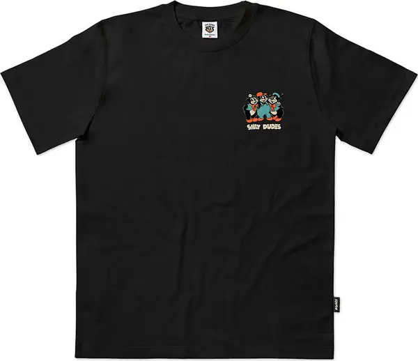 The Dudes The Dudes Big Bad Wolf Classic T-Shirt Premium Black Muškarci - Majice The Dudes - Crna - 10063502-M - Size: M
