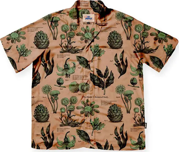 The Dudes The Dudes Botanical Study Hawaiian Shirt Muškarci - košulja The Dudes - Velikobojan - 10015762-M - Size: M
