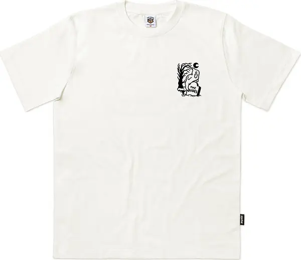 The Dudes The Dudes Ghost Cliff Classic T-Shirt Off White Muškarci - Majice The Dudes - Krem - 10029129-M - Size: M