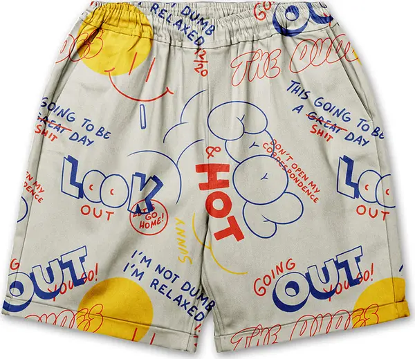 The Dudes The Dudes Hot & Cool Ez Shorts Premium  Muškarci - Kratke hlače The Dudes - Višebojna - 10084362-M - Size: M