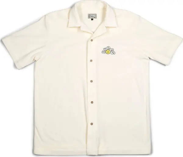 The Dudes The Dudes Leon Hawaiian Shirt Vanilla Muškarci - košulja The Dudes - Svijetlo smeđa - 100975-SS24-XL - Size: XL