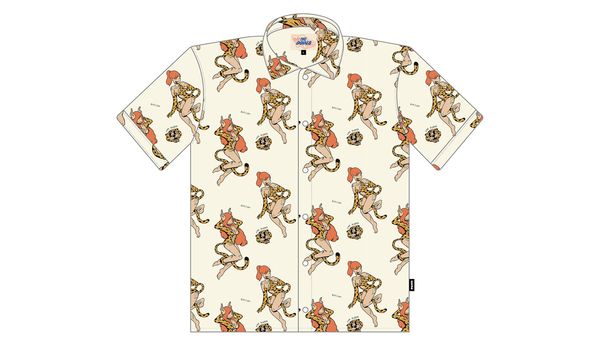 The Dudes The Dudes Leopard Hawaiian Shirt
