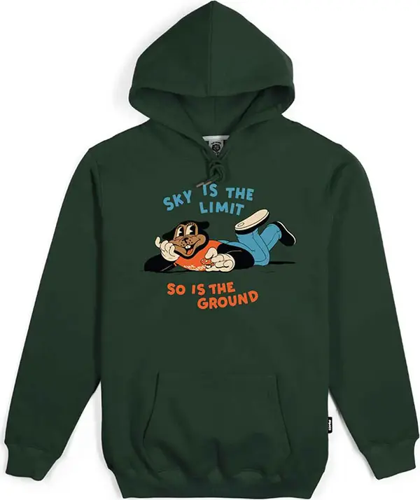 The Dudes The Dudes Limits Seasonal Hoody Muškarci - Dukserice i džemperi s kapulja The Dudes - Zelena - 10021512-XL - Size: XL