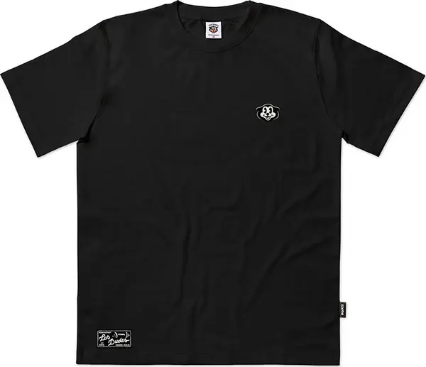 The Dudes The Dudes Little Bear Classic T-Shirt Heavyweight Black Muškarci - Majice The Dudes - Crna - 10054102-M - Size: M