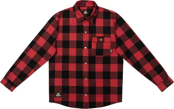 The Dudes The Dudes Los Dudes Chuck Flannel Overshirt Muškarci - košulja The Dudes - Crvena - 10048328-M - Size: M