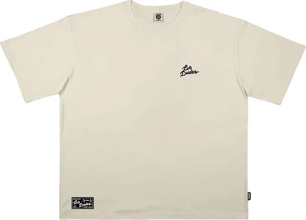 The Dudes The Dudes Los Dudes Classic T-Shirt Heavyweight Almond Milk Muškarci - Majice The Dudes - Krem - 10054367-M - Size: M