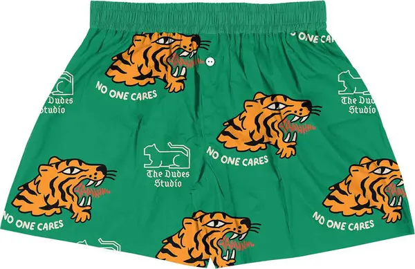 The Dudes The Dudes No one cares pattern Boxer Shorts Muškarci - Dolje The Dudes - Velikobojan - 10057862-L - Size: L