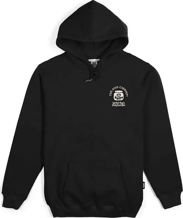 The Dudes The Dudes Ripped Seasonal Hoody Muškarci - Dukserice i džemperi s kapulja The Dudes - Crna - 10009602-L - Size: L