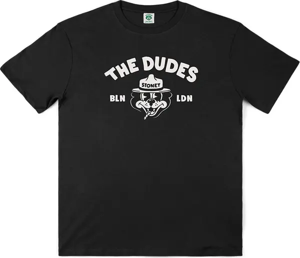 The Dudes The Dudes Stoney Black Muškarci - Majice The Dudes - Crna - 1002002-Spring23-XL - Size: XL