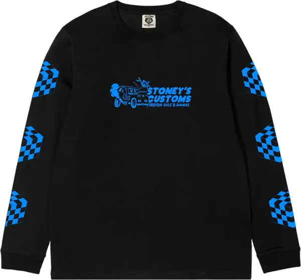 The Dudes The Dudes Stoneys Custom Premium Longsleeve T-shirt Black Muškarci - Majice The Dudes - Crna - 13902-FW23-L - Size: L