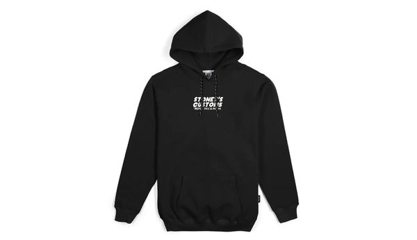 The Dudes The Dudes Stoneys Hood Premium Hoody Black