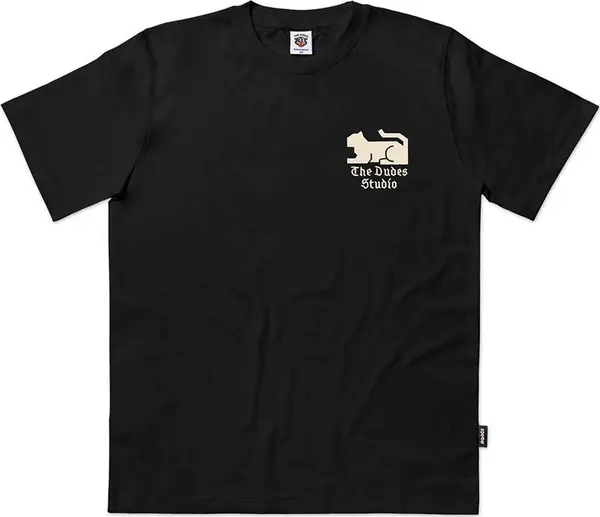 The Dudes The Dudes Studio Classic T-Shirt Muškarci - Majice The Dudes - Crna - 10023402-M - Size: M