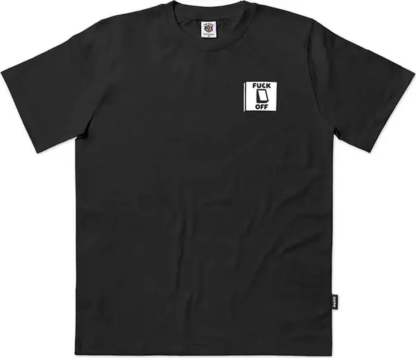The Dudes The Dudes Switch Classic T-Shirt Muškarci - Majice The Dudes - Crna - 10007502-M - Size: M