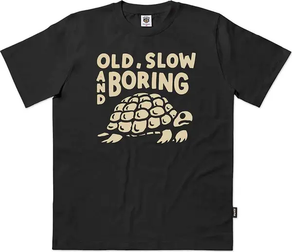 The Dudes The Dudes Tortoise Seasonal T-Shirt Muškarci - Majice The Dudes - Crna - 10008402-L - Size: L