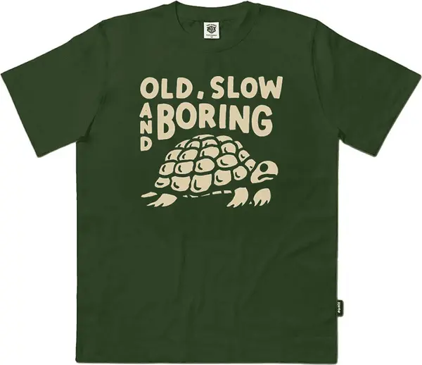 The Dudes The Dudes Tortoise Seasonal T-Shirt Muškarci - Majice The Dudes - Zelena - 10008512-M - Size: M