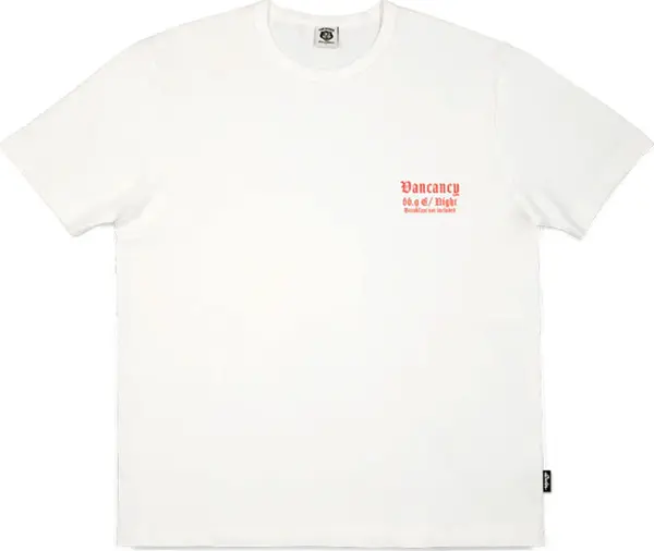The Dudes The Dudes Vacancy Premium T-Shirt Heavyweight Off-White Muškarci - Majice The Dudes - Bezbojan - 17529-FW23-L - Size: L