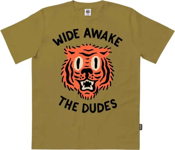 The Dudes The Dudes Wide Awake Classic T-Shirt Muškarci - Majice The Dudes - Smeđa - 10024983-M - Size: M