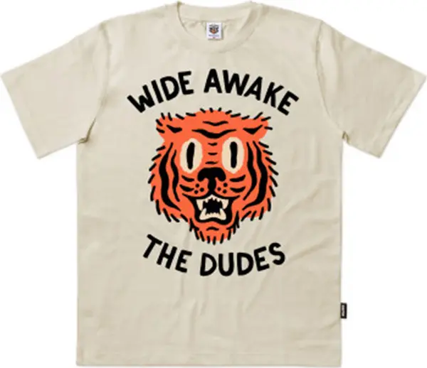 The Dudes The Dudes Wide Awake Classic T-Shirt Muškarci - Majice The Dudes - Svijetlo smeđa - 10025067-L - Size: L