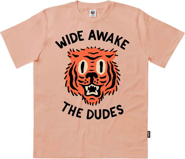 The Dudes The Dudes Wide Awake Classic T-Shirt Orange Muškarci - Majice The Dudes - Narančasta - 10024886-L - Size: L