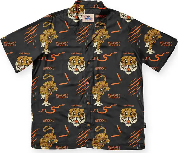 The Dudes The Dudes Wildlife Studies Hawaiian Shirt Muškarci - košulja The Dudes - Velikobojan - 10036362-M - Size: M