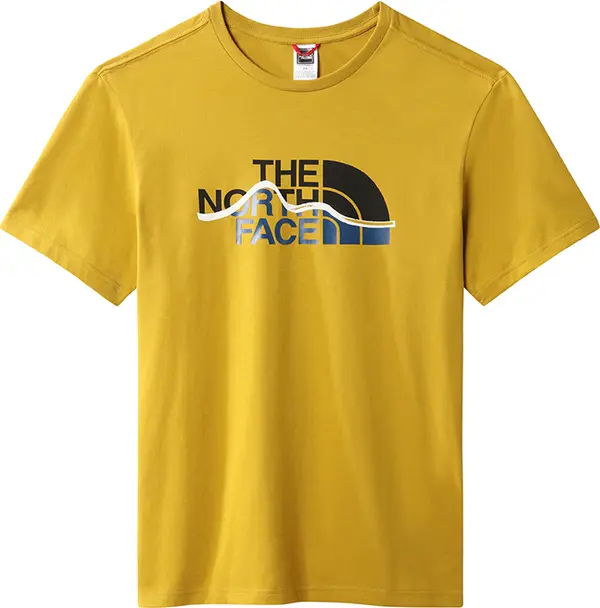 The North Face The North Face M Mountain Line T-shirt Muškarci - Majice The North Face - Žuta - NF0A7X1N76S-S - Size: S