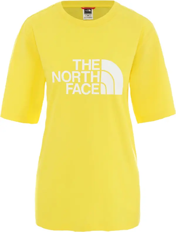 The North Face The North Face W Bf Easy Tee Lemon Žene - Majice The North Face - Žuta - NF0A4M5PDW9-XS - Size: XS