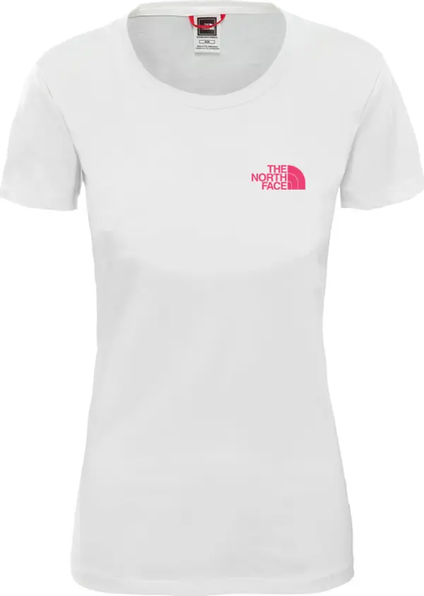 The North Face The North Face W Bf Red Box Tee Žene - Majice The North Face - Bijela - NF0A4M5QP81-XS - Size: XS