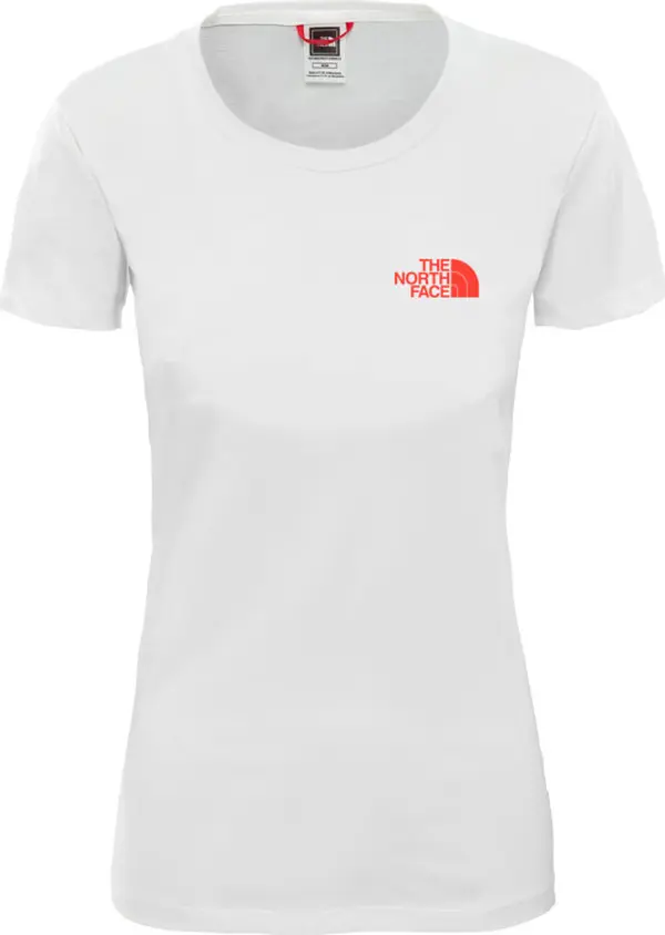 The North Face The North Face W Bf Red Box Tee Žene - Majice The North Face - Bijela - NF0A4M5QZW2-XS - Size: XS