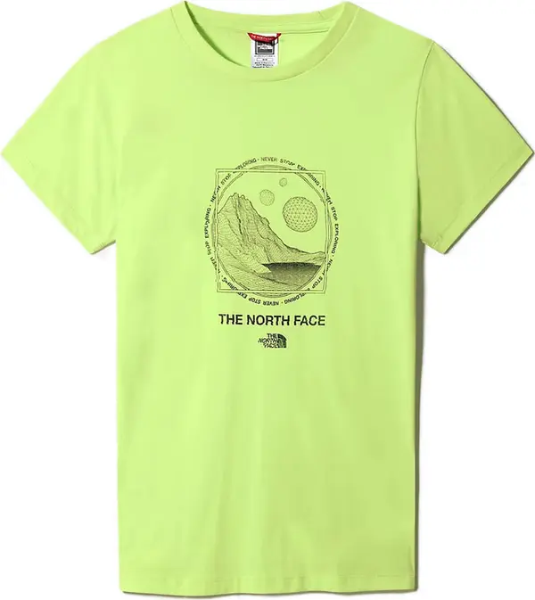 The North Face The North Face W Galahm Graphic T-shirt Žene - Majice The North Face - Zelena - NF0A7R29HDD-XS - Size: XS